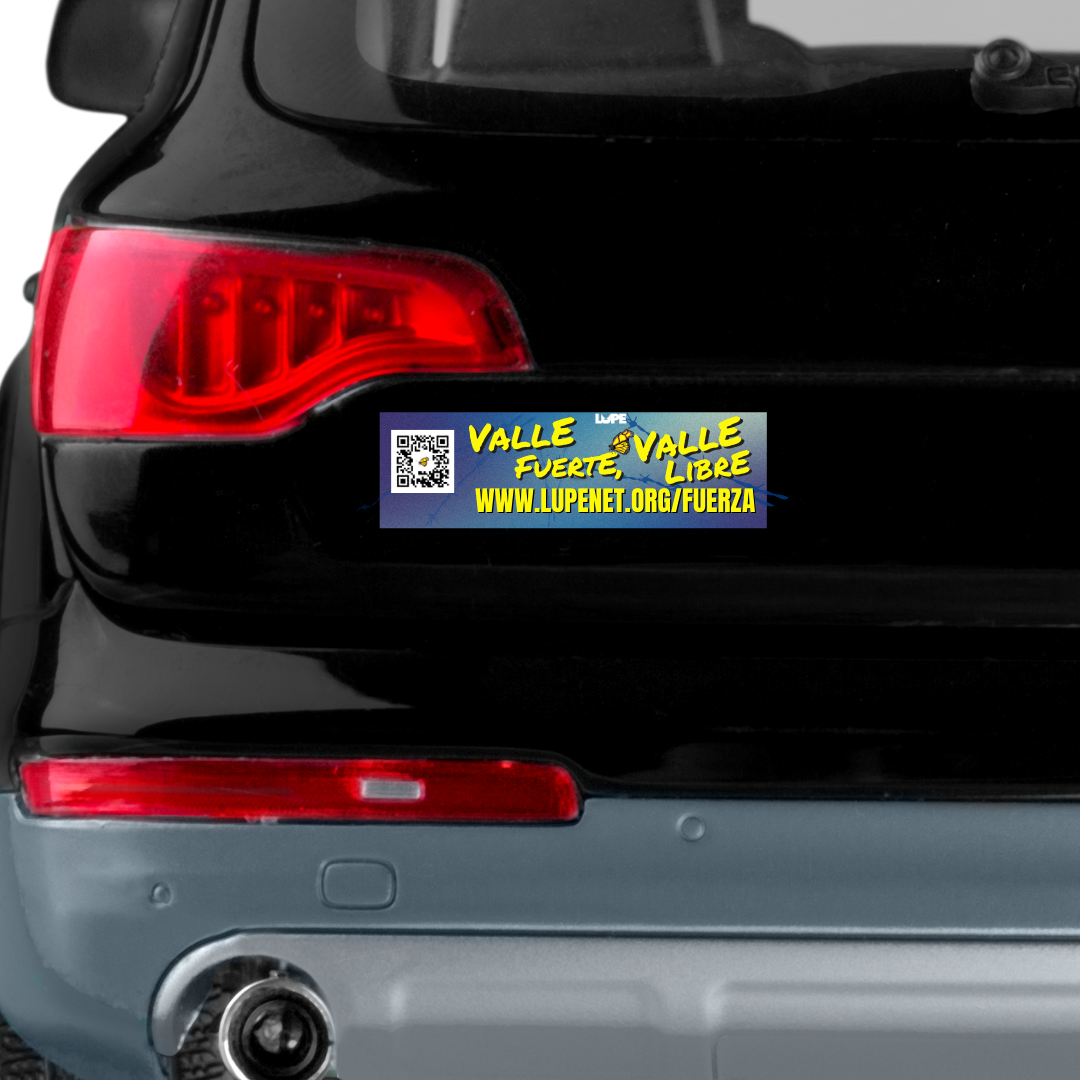 Valle Fuerte, Valle Libre Car Magnet